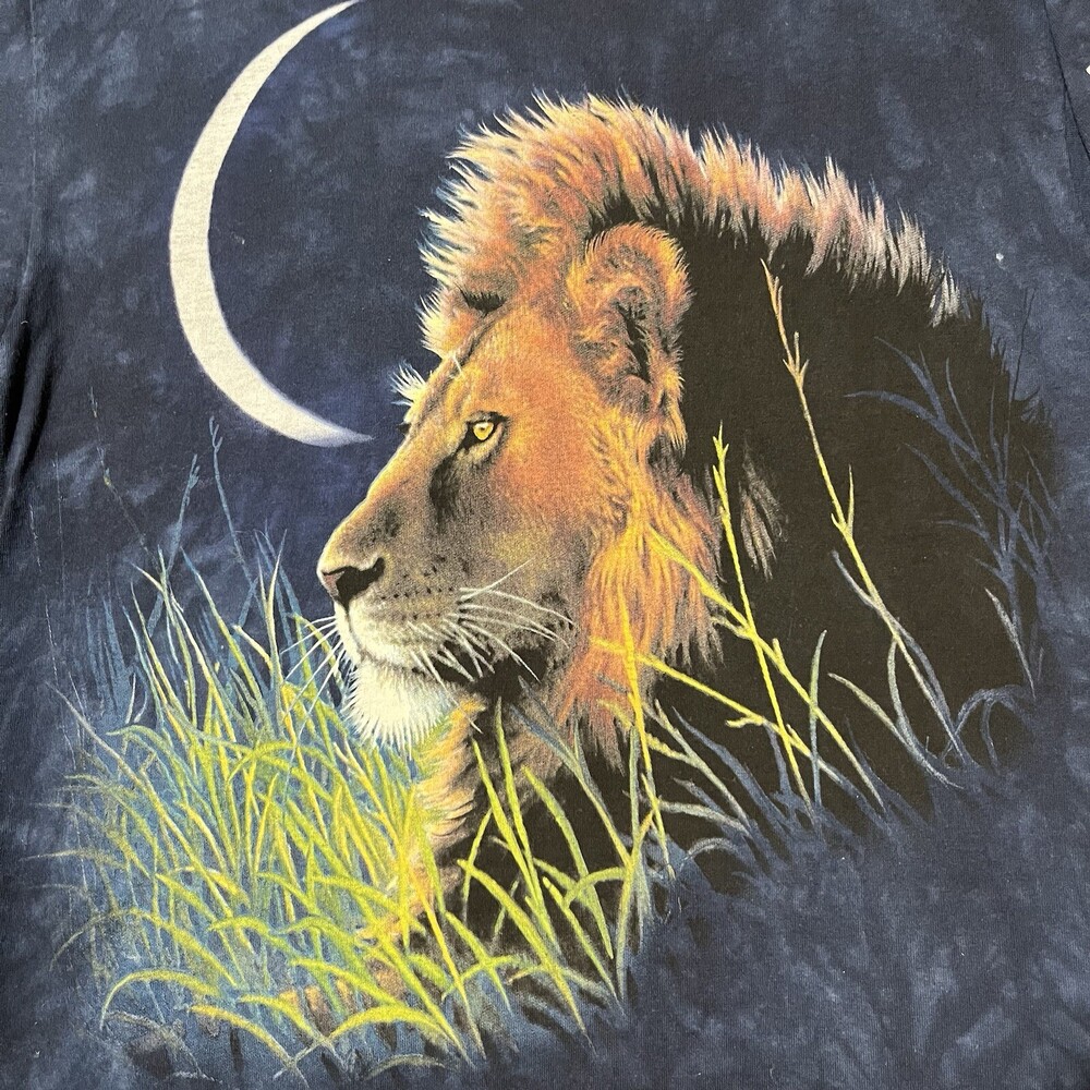 Vintage Mountain Lion Shirt The Bronx Zoo Wu Tang ODB Tie Dye Grateful Dead NYC - Picture 6 of 11